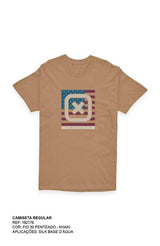 Camiseta Infantil Regular Custom Estampada 192176i