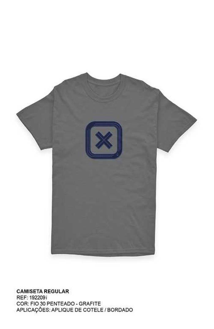 CAMISETA REGULAR CUSTOM APLICADA 192209i INFANTIL