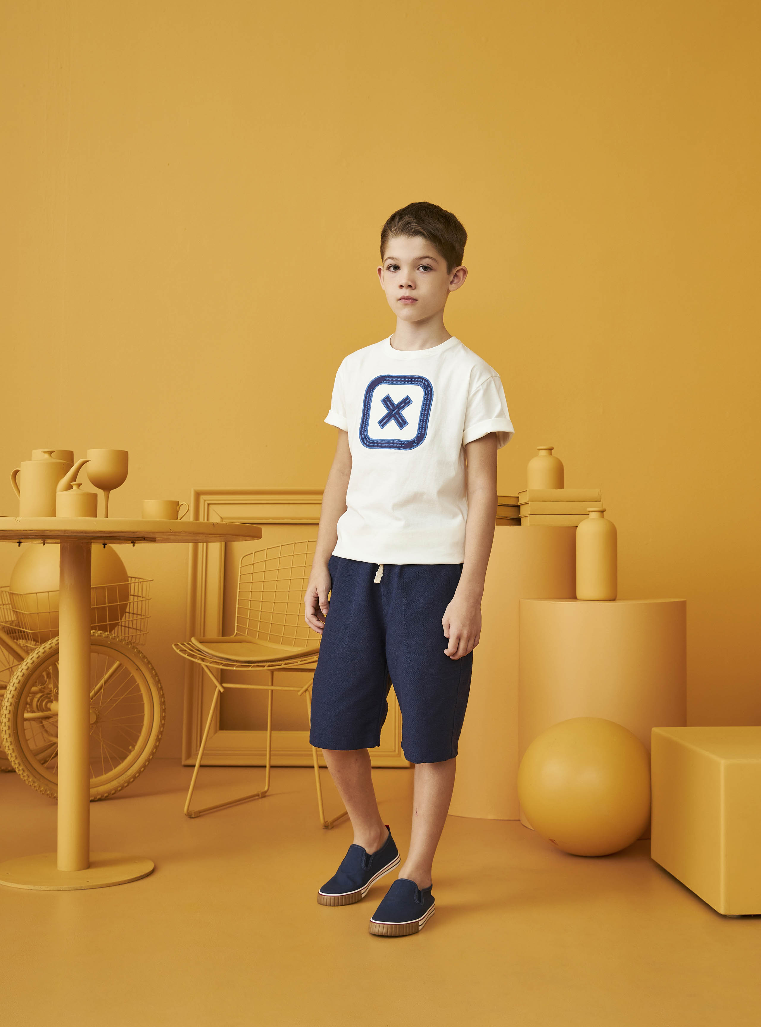 CAMISETA REGULAR CUSTOM APLICADA 192209i INFANTIL