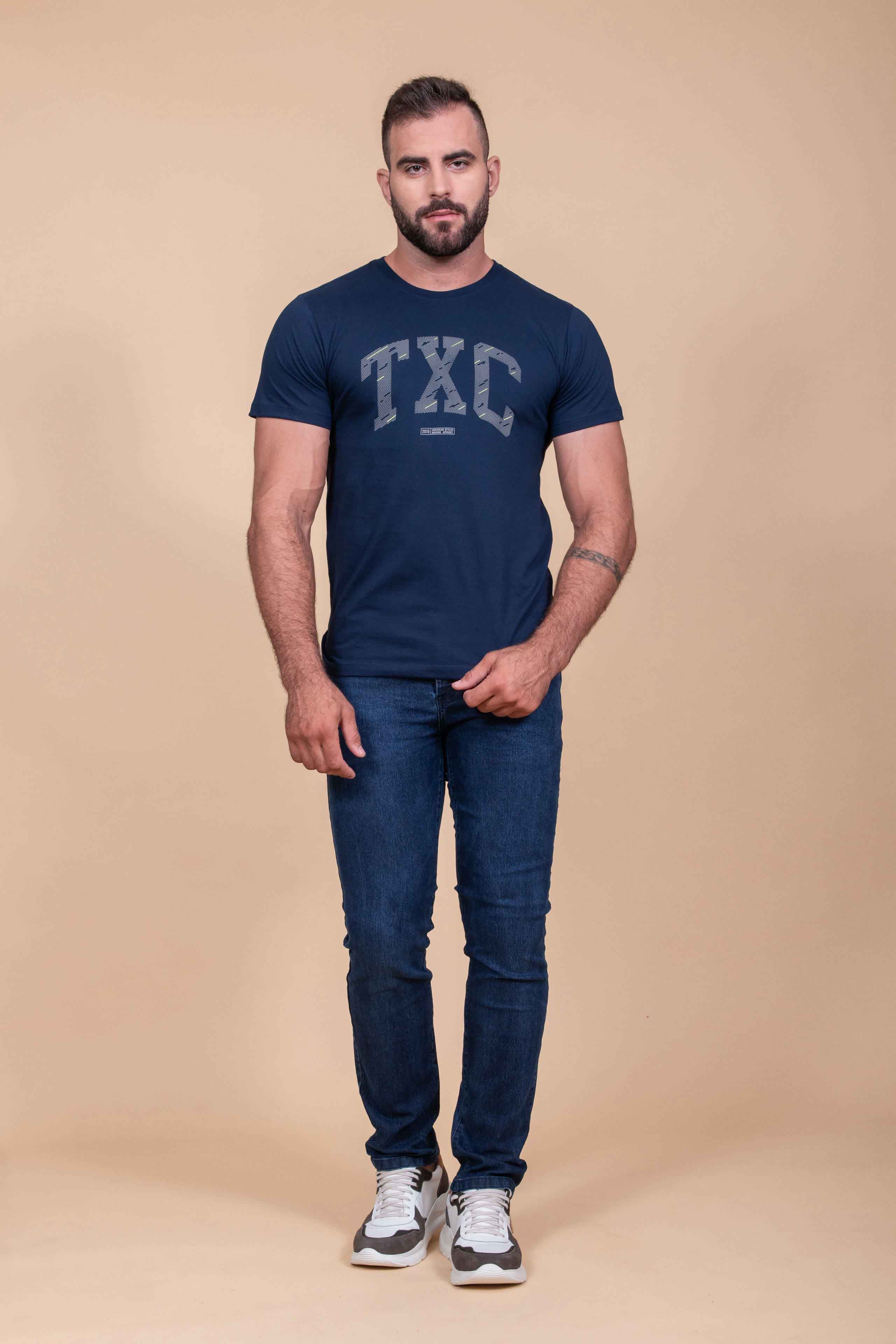 CAMISETA X-SIZE CUSTOM ESTAMPADA 192212P