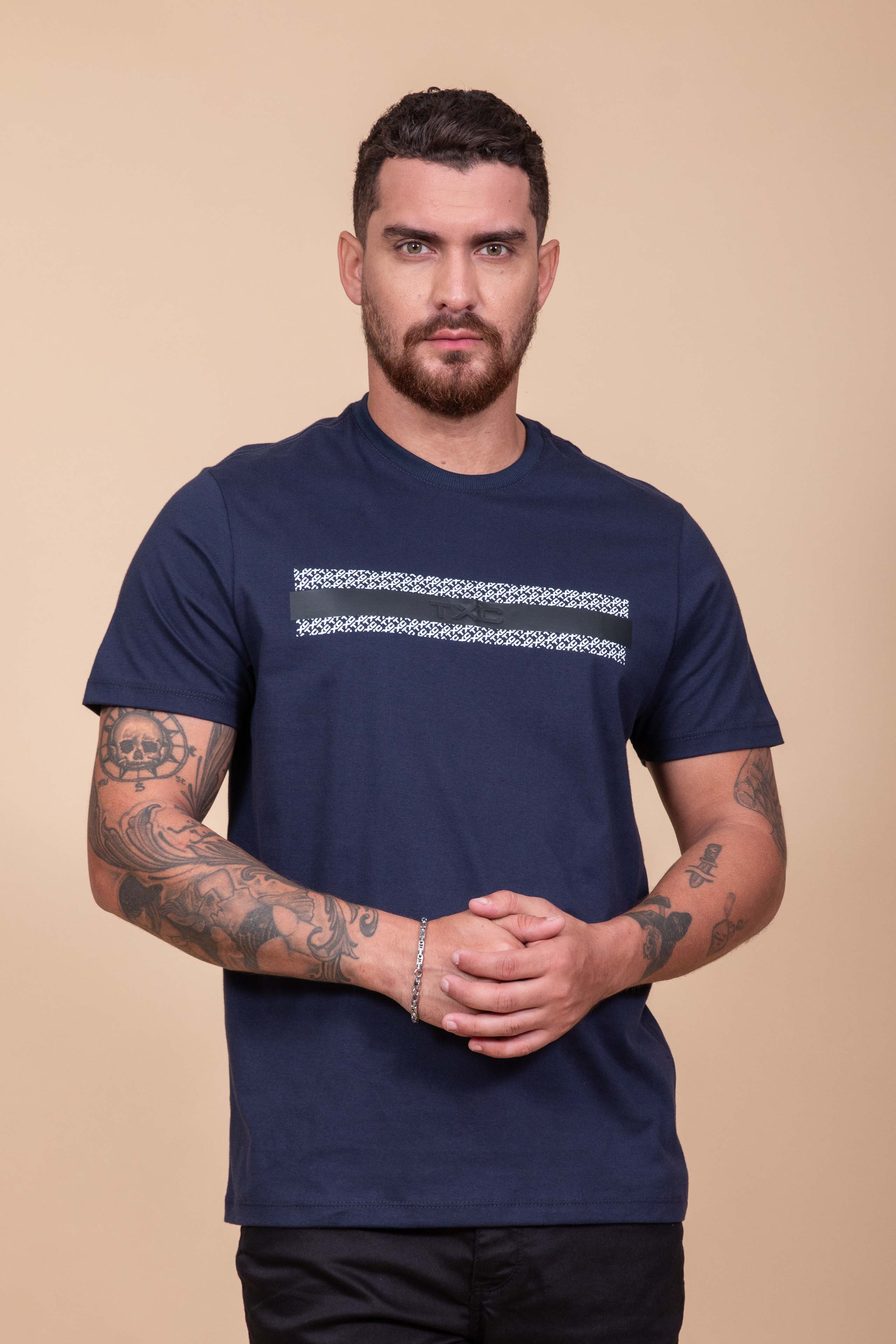 CAMISETA REGULAR CUSTOM ESTAMPADA 192217