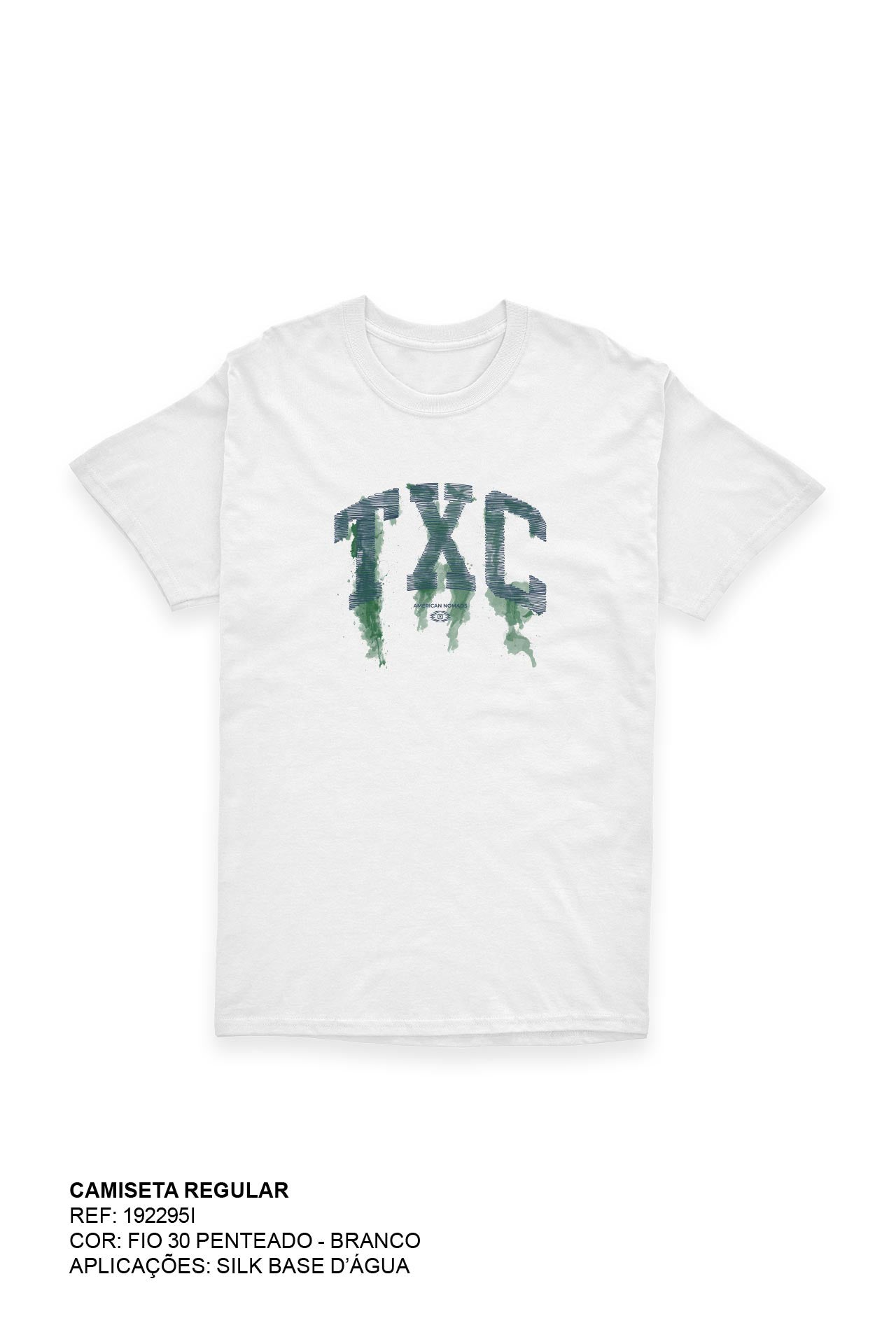 CAMISETA REGULAR MEIA MALHA PENTEADA ESTAMPADA 192295i INFANTIL