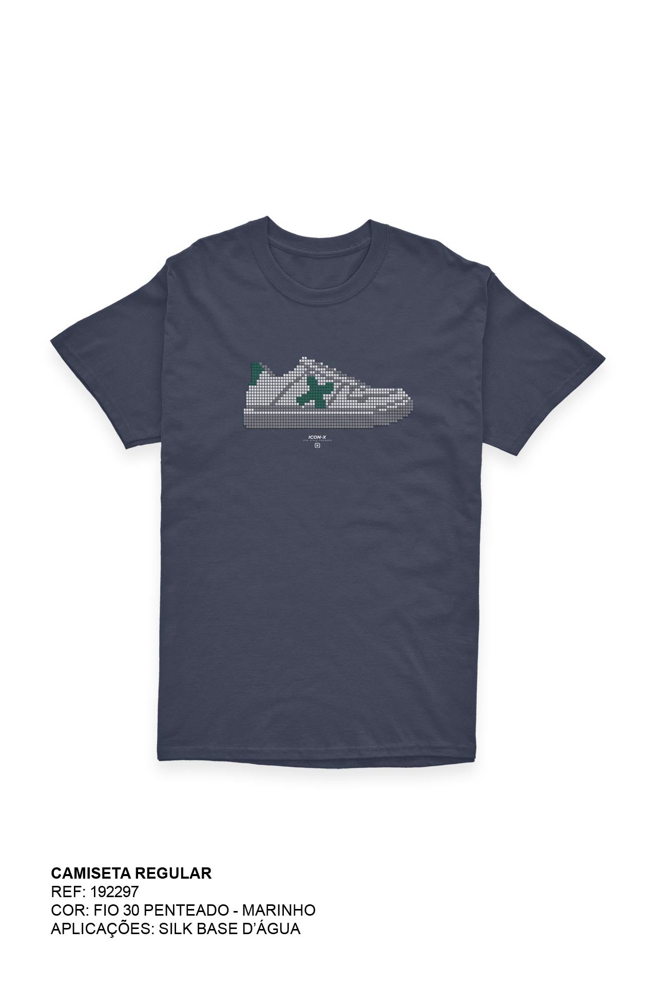 CAMISETA REGULAR MEIA MALHA ESTAMPADA 192297i INFANTIL