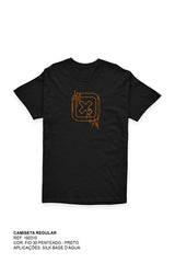 CAMISETA REGULAR MEIA MALHA PENTEADA ESTAMPADA 192310i INFANTIL