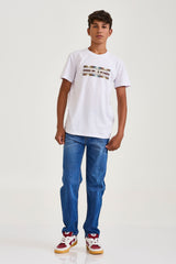 CAMISETA REGULAR FIO 30 PENTEADA  192313