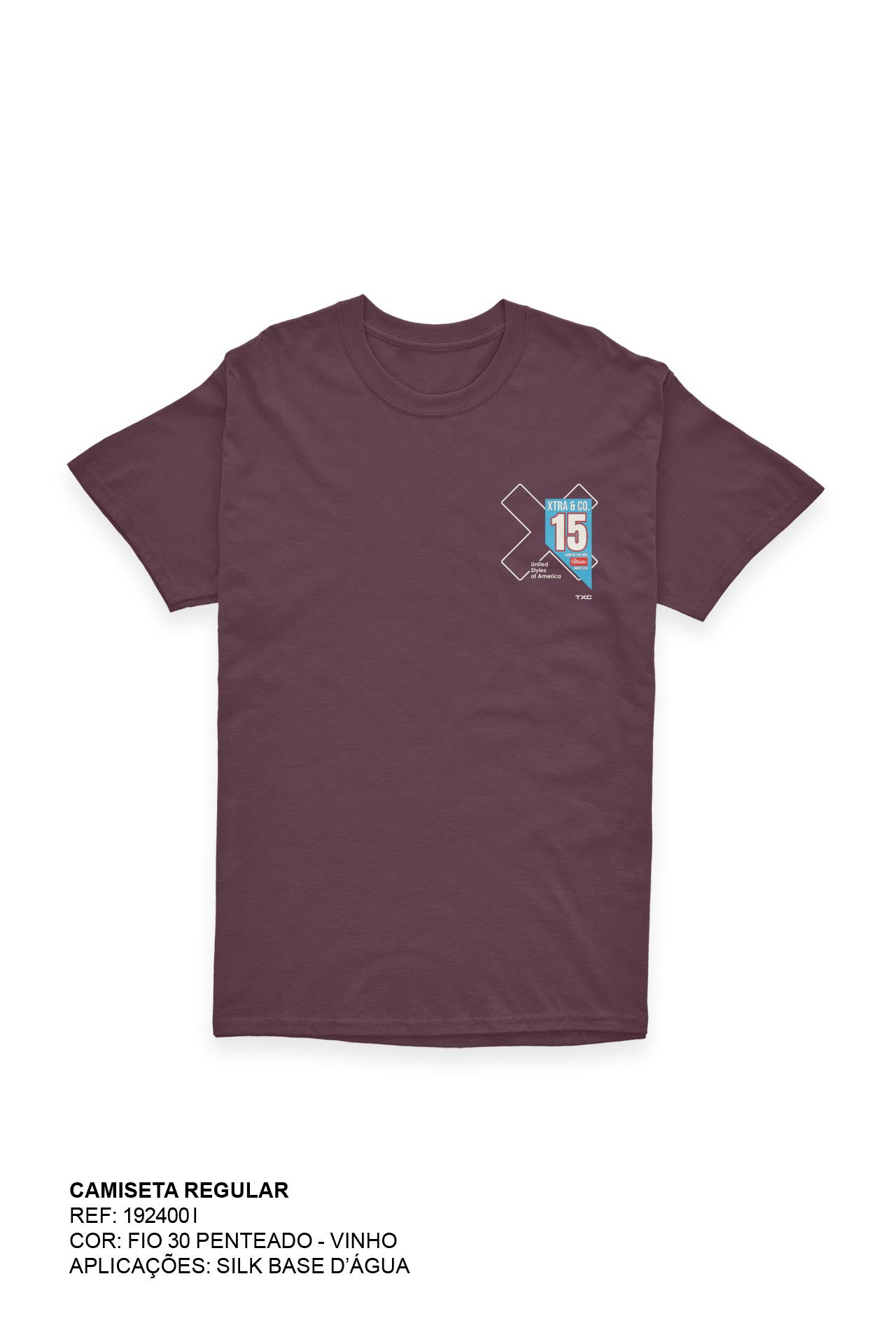 CAMISETA REGULAR MEIA MALHA PENTEADA ESTAMPADA 192400i ERRO INFANTIL