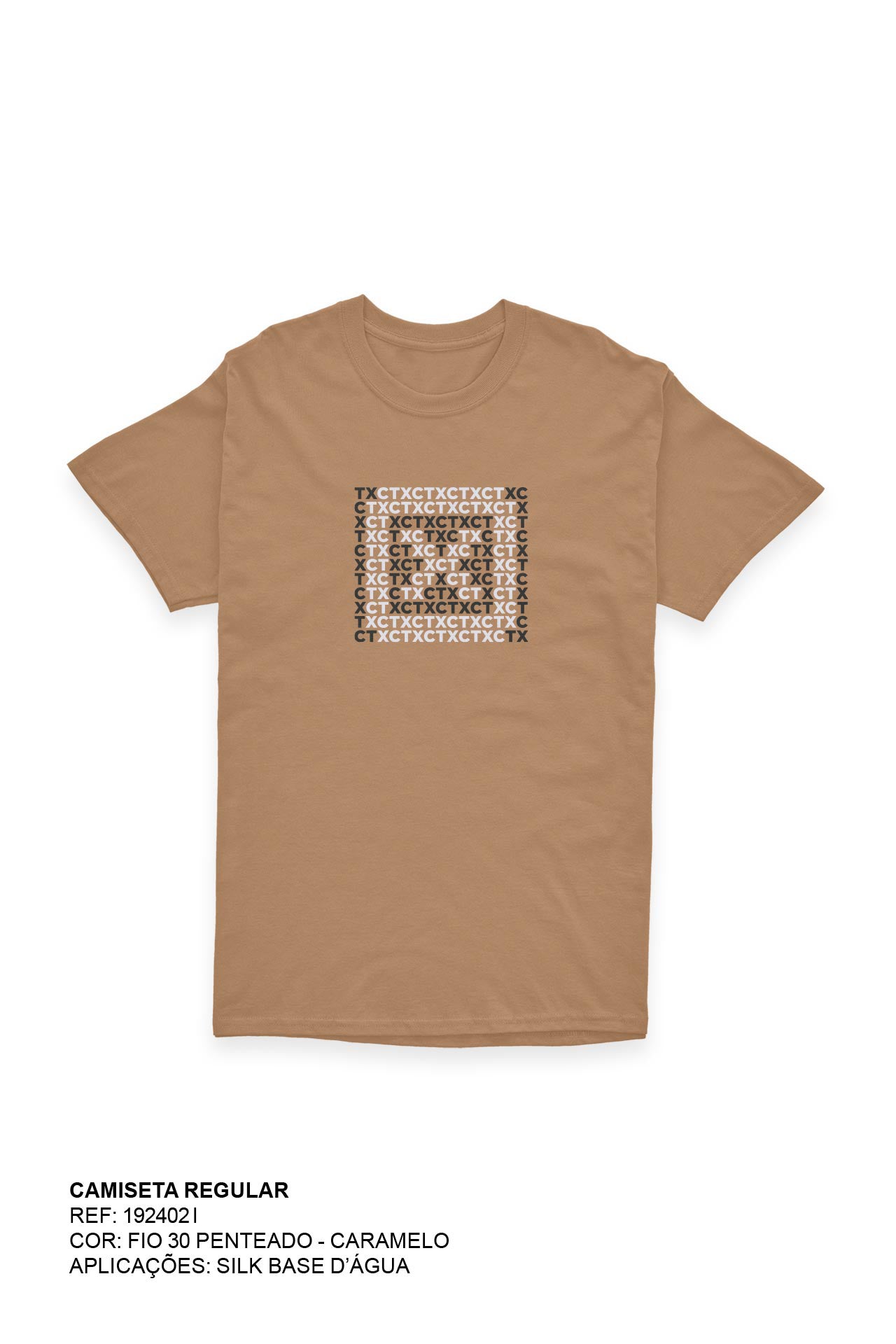 CAMISETA REGULAR MEIA MALHA PENTEADA ESTAMPADA 192402i ERRO INFANTIL