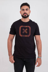 CAMISETA REGULAR MEIA MALHA PENTEADA ESTAMPADA 192412