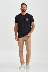 CAMISETA MEIA MALHA REGULAR ESTAMPADA 192425