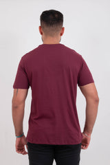 CAMISETA REGULAR MEIA MALHA PENTEADA ESTAMPADA 192467