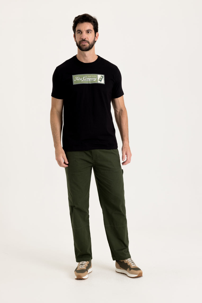 CAMISETA REGULAR FIO 30 PENTEADA  192539