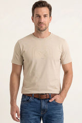 CAMISETA REGULAR FIO 30 PENTEADA  192579