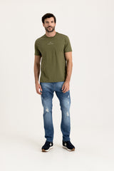 CAMISETA REGULAR MALHA  192592