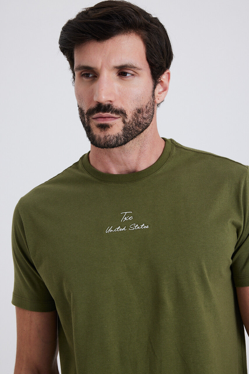 CAMISETA REGULAR MALHA  192592