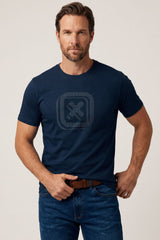 CAMISETA REGULAR FIO 30 PENTEADA  192620