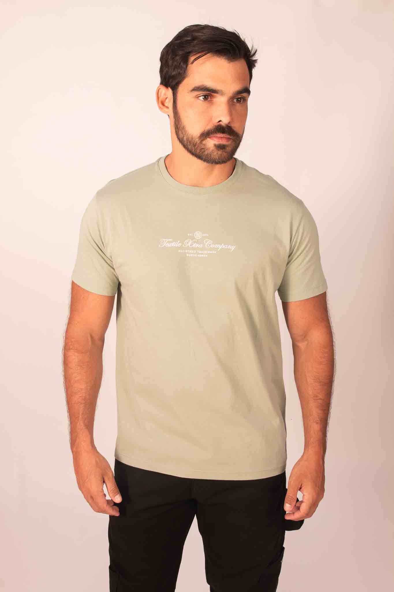 CAMISETA REGULAR FIO 30 PENTEADA  192629