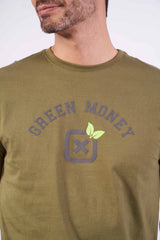 CAMISETA X SIZE MEIA MALHA PENTEADA ESTAMPADA 192818P