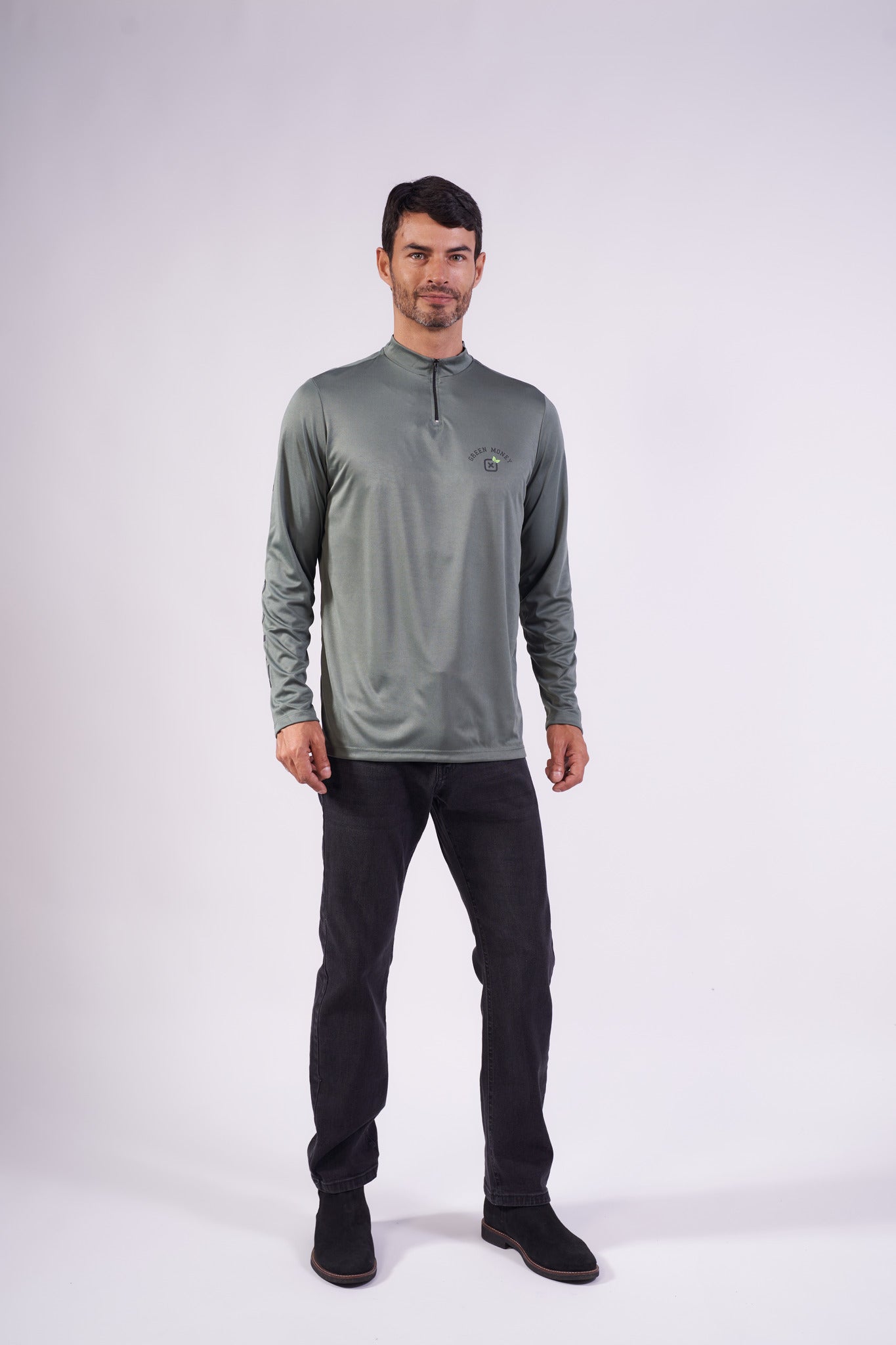 CAMISETA REGULAR ML MALHA ESTAMPADA 192823