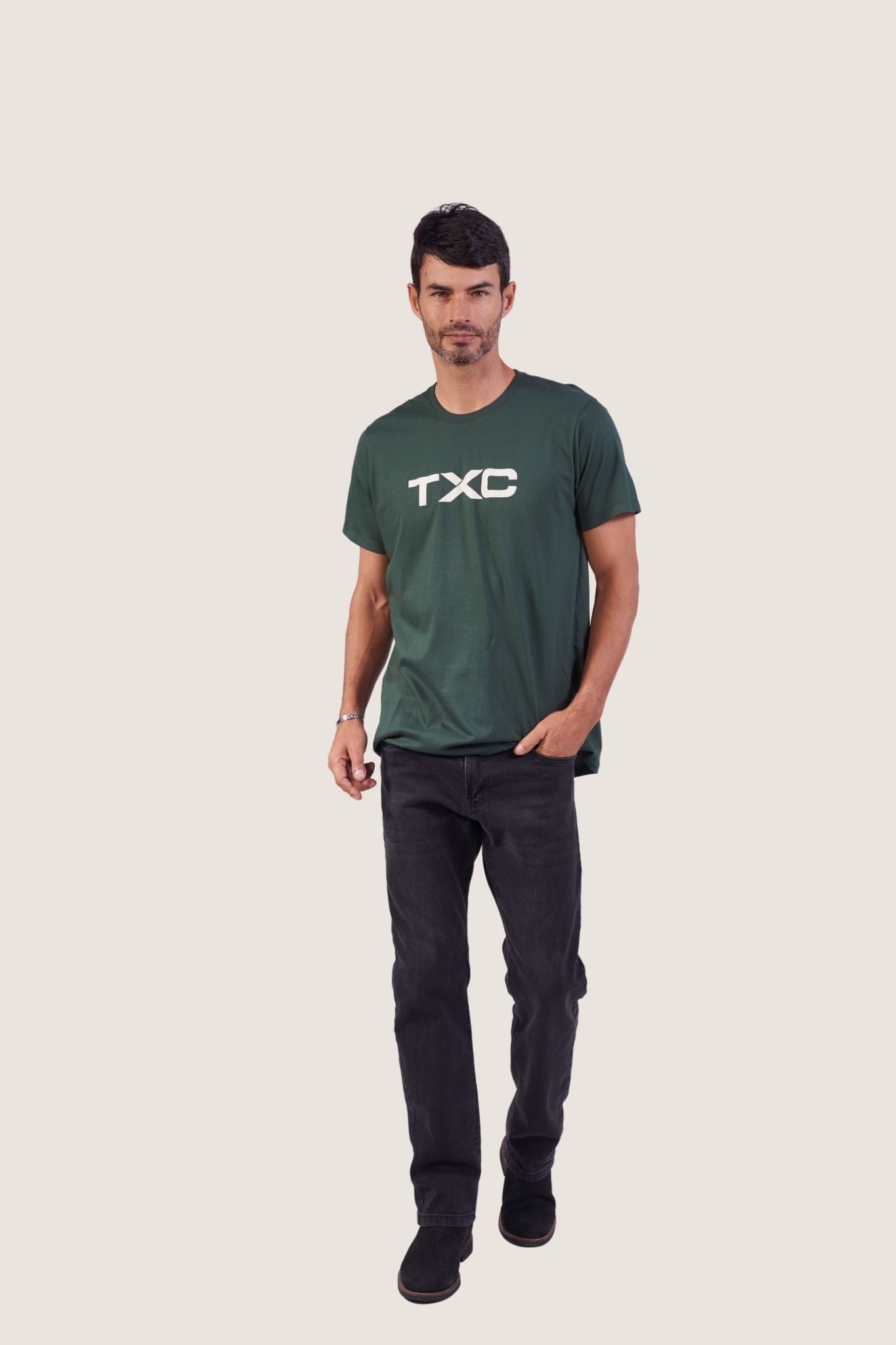 CAMISETA REGULAR MEIA MALHA ESTAMPADA 192828