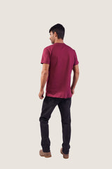 CAMISETA REGULAR MEIA MALHA ESTAMPADA 192828