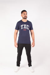 CAMISETA REGULAR MEIA MALHA ESTAMPADA 192832