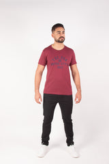 CAMISETA REGULAR MEIA MALHA ESTAMPADA 192834