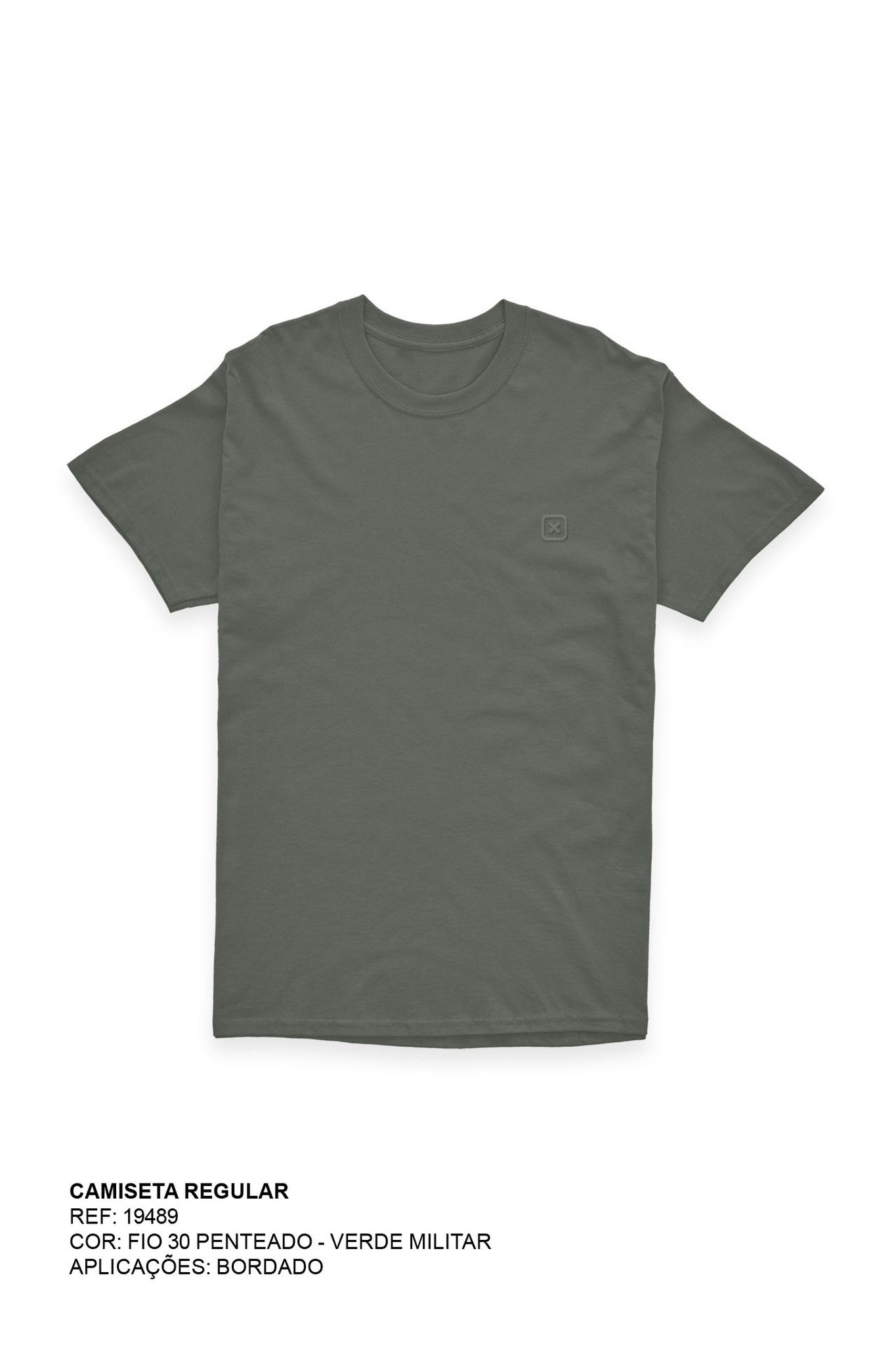CAMISETA X - SIZE FIO 30 19489P