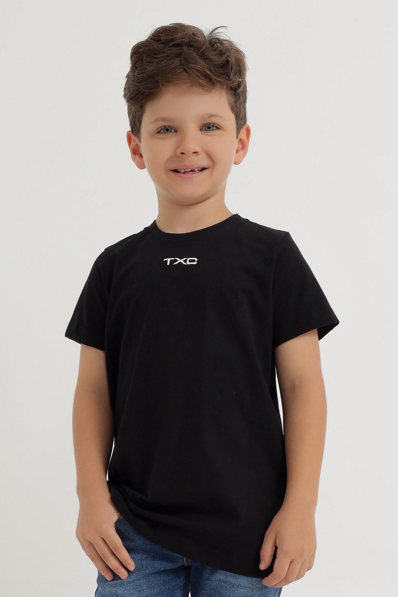 CAMISETA REGULAR FIO 30 BORDADA 19729i INFANTIL