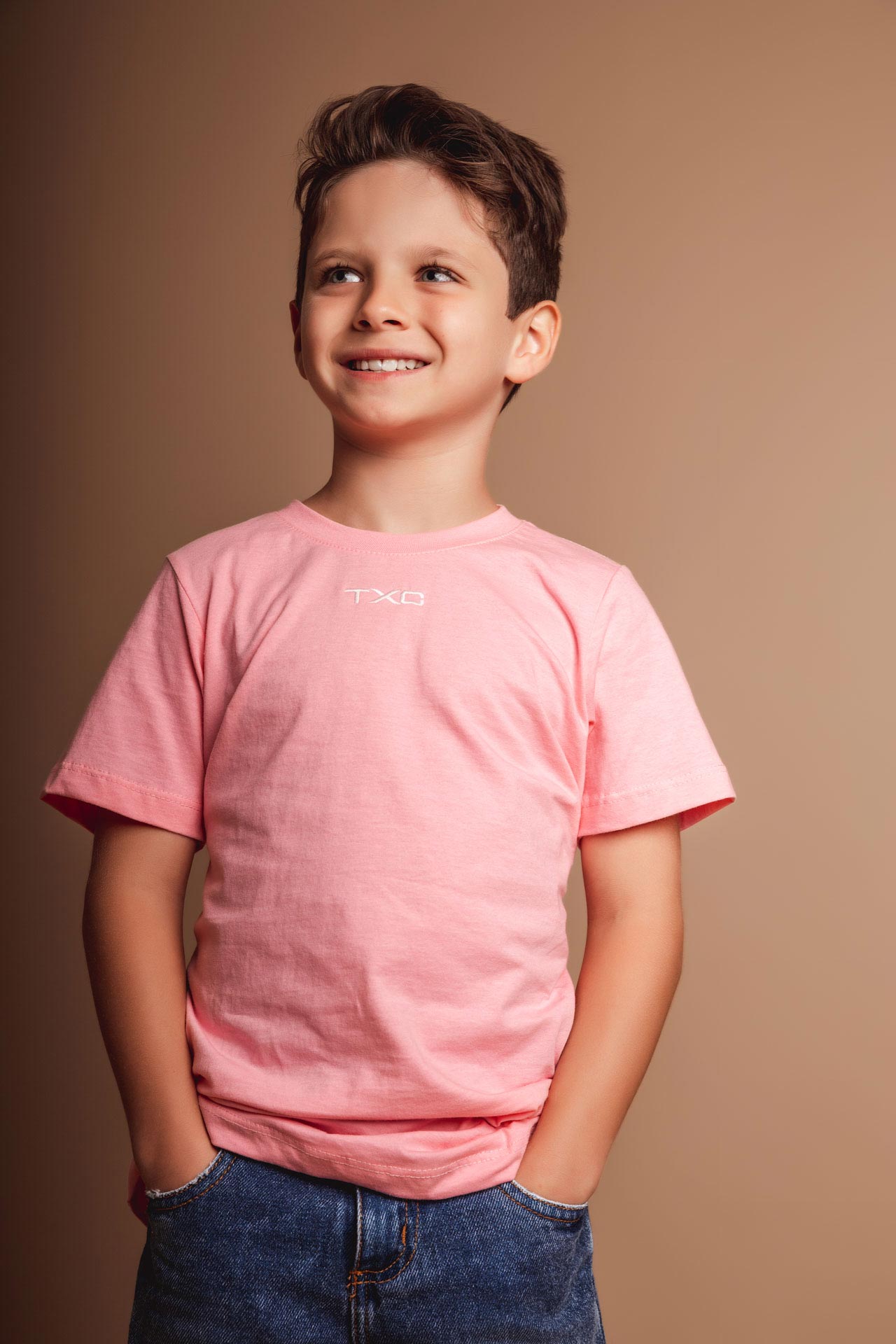 CAMISETA REGULAR FIO 30 BORDADA 19729i INFANTIL