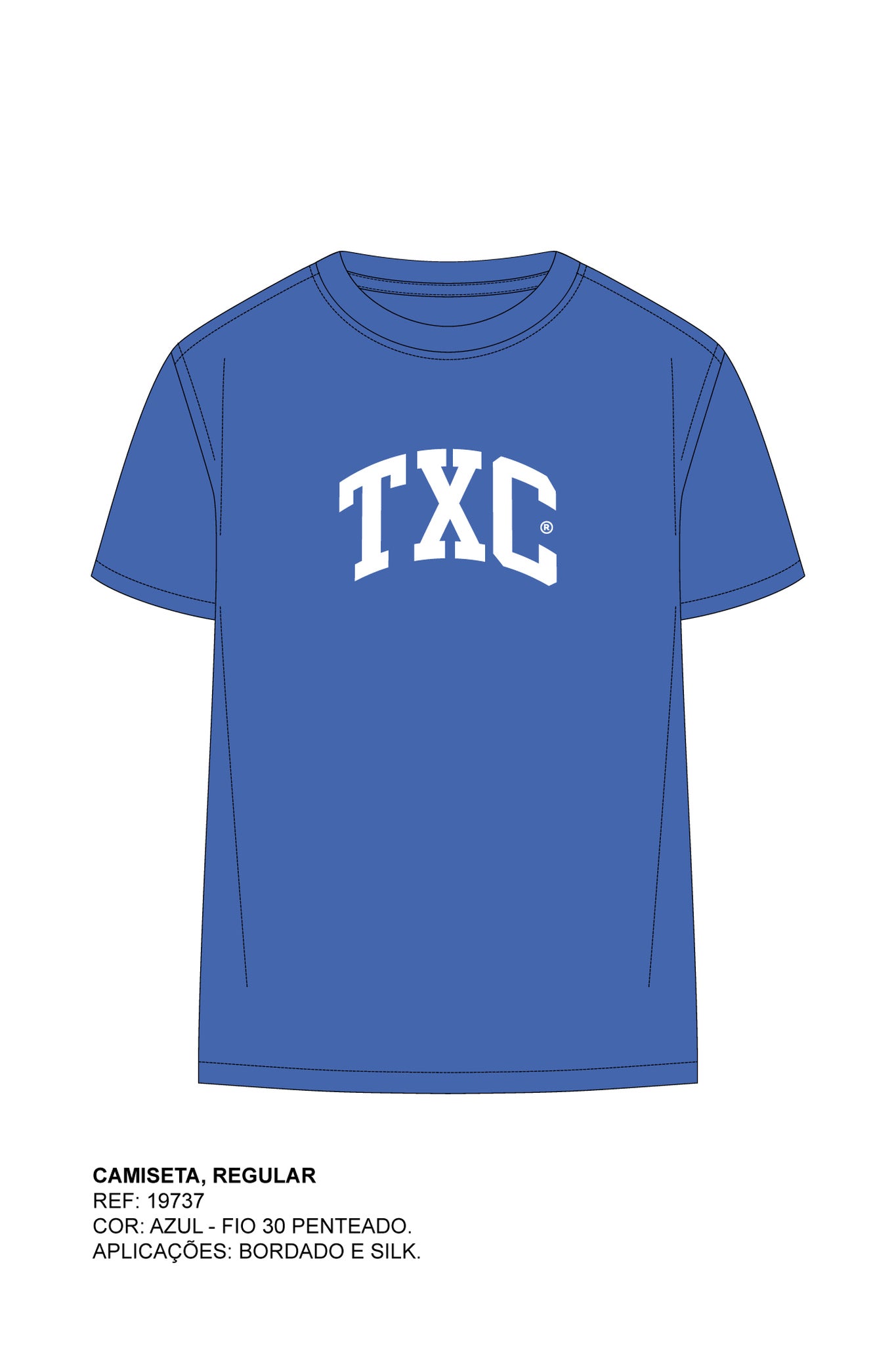 CAMISETA X - SIZE FIO 30 19737P