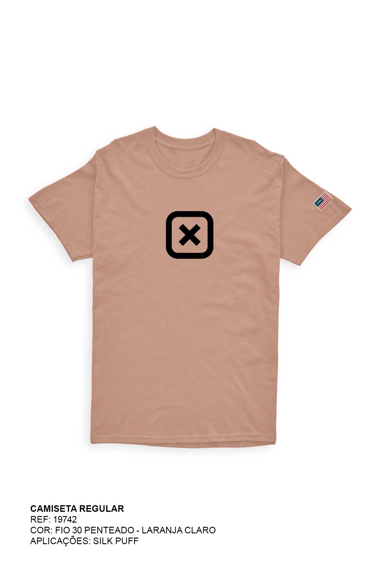 CAMISETA X - SIZE FIO 30 19742P