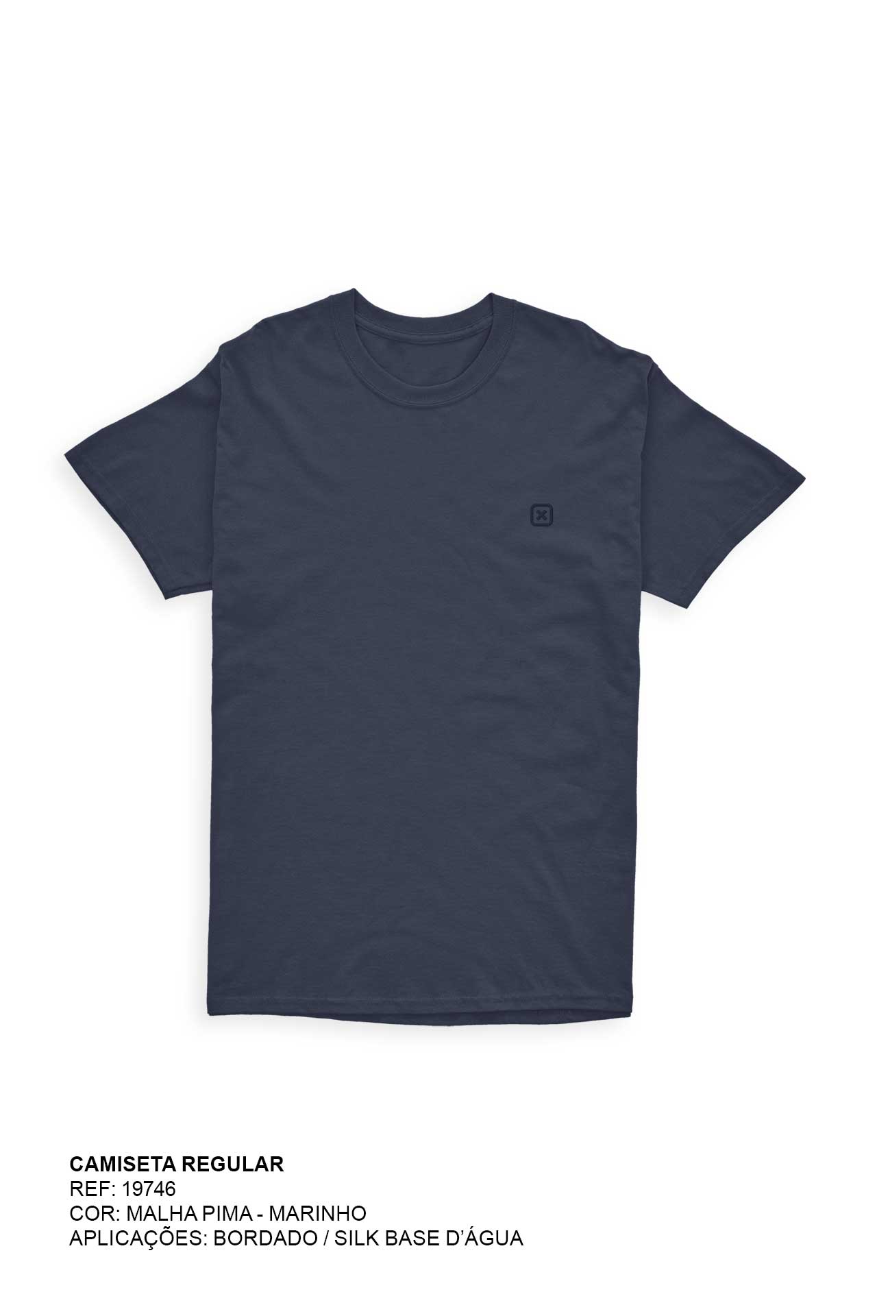 CAMISETA REGULAR PIMA  19746I