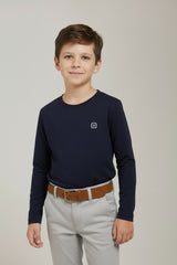 CAMISETA ML MALHA UV ESTAMPADA 19748i INFANTIL