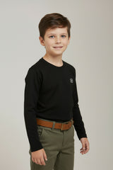 CAMISETA ML MALHA UV ESTAMPADA 19748i INFANTIL