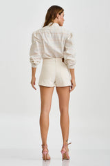 SHORT JEANS REGULAR ETIQUETA 23366