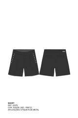 SHORT ALFAITARIA SUEDE PLAQUINHA 23370