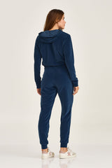 CALCA JOGGER AVELUDADA BORDADA 25107