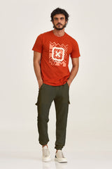 CALCA JOGGER MOLETOM BORDADO 25110