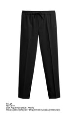 CALCA JOGGER COS RETO BORDADO 25111