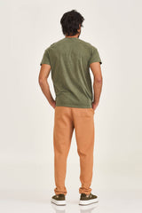 CALCA JOGGER COS RETO BORDADO 25111