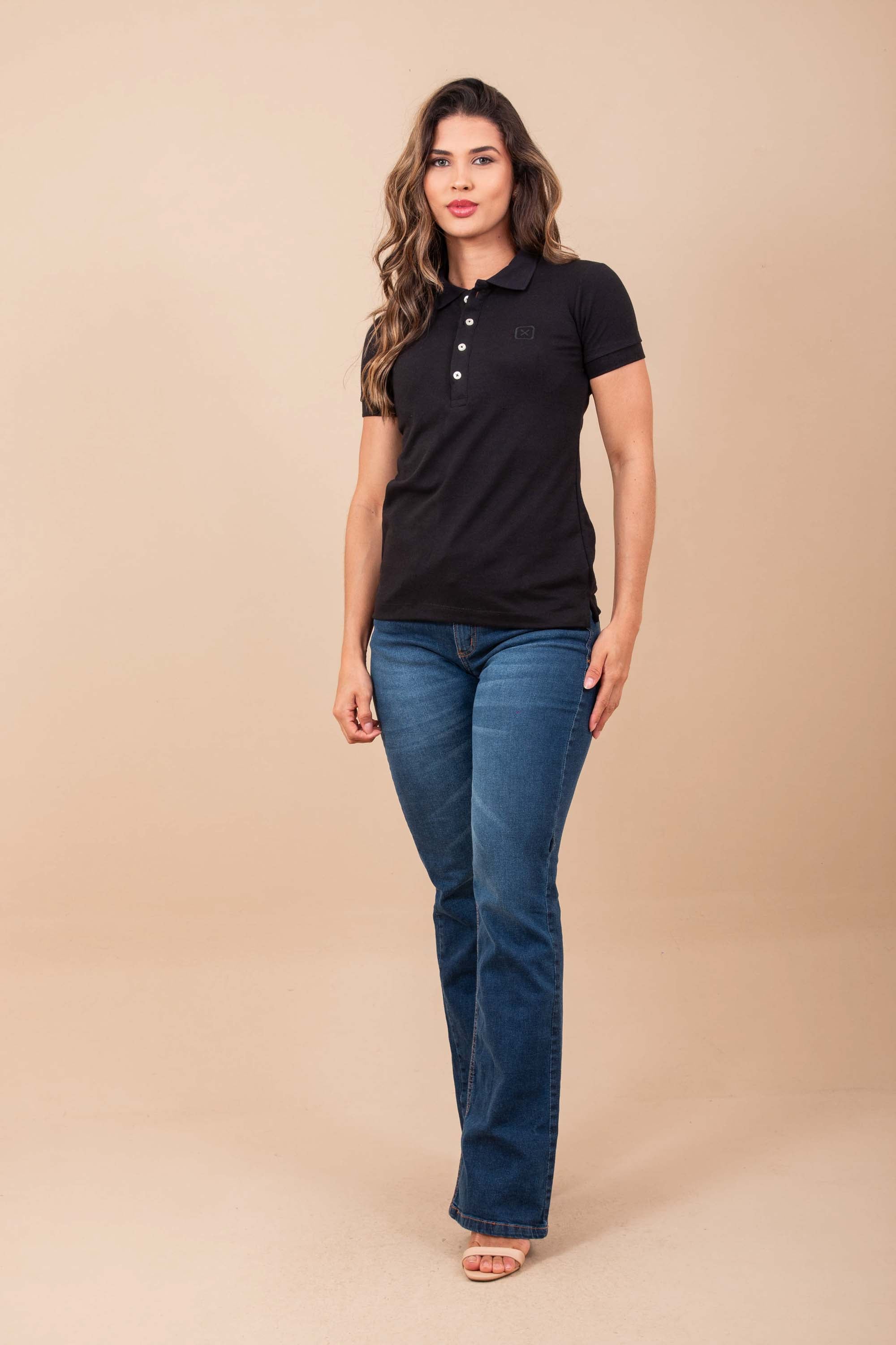 POLO SLIM PIQUET BORDADO 27057E