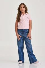 POLO SLIM MALHA BORDADA 27113i INFANTIL