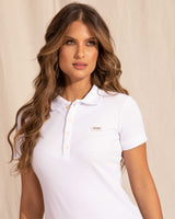 Camisa gola polo feminina | 27164