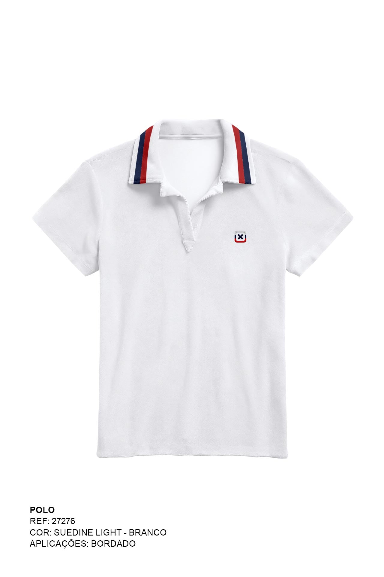 POLO SLIM CUSTOM BORDADO 27276