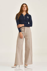 POLO SLIM CUSTOM BORDADO ML 27282