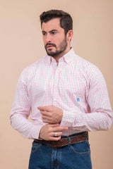 Camisa Masculina Manga Longa Xadrez X3 - 2728l