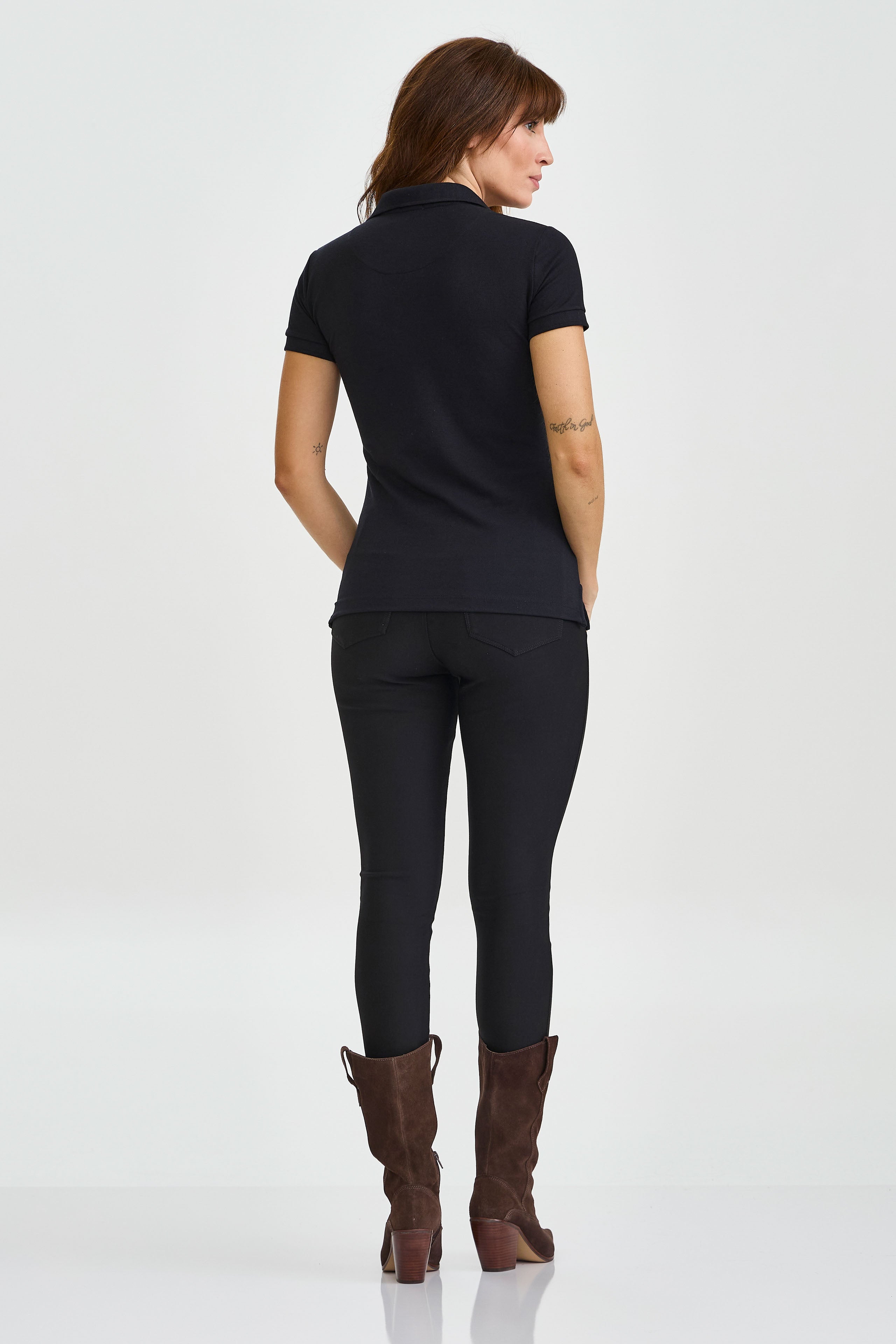 POLO SLIM PIQUET ESTAMPADA 27301