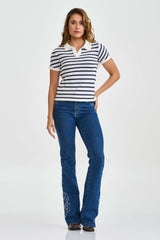 POLO TRICOT SLIM PLAQUINHA 27303