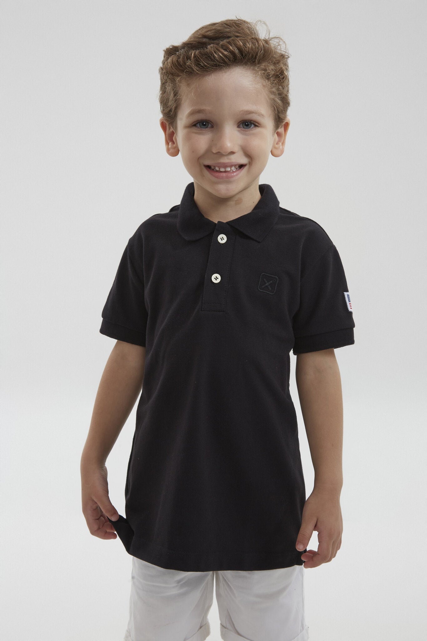 POLO CUSTOM MC BORDADA 28035i INFANTIL