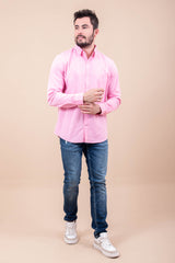 Camisa Extra Ml Slim Bordado - 2875L